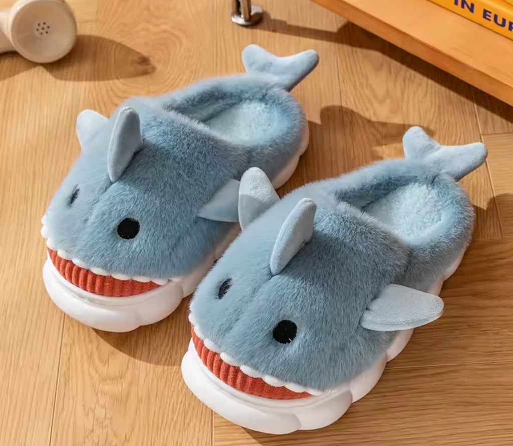 Womens Shark Slippers