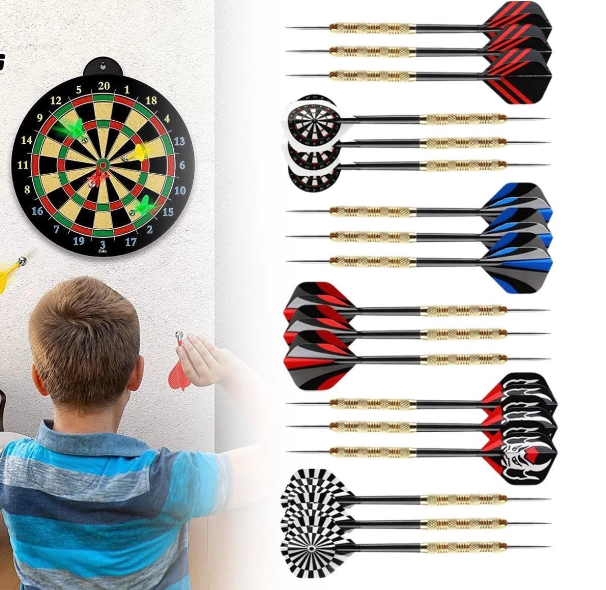 18X Professional Tungsten Darts Tip Set