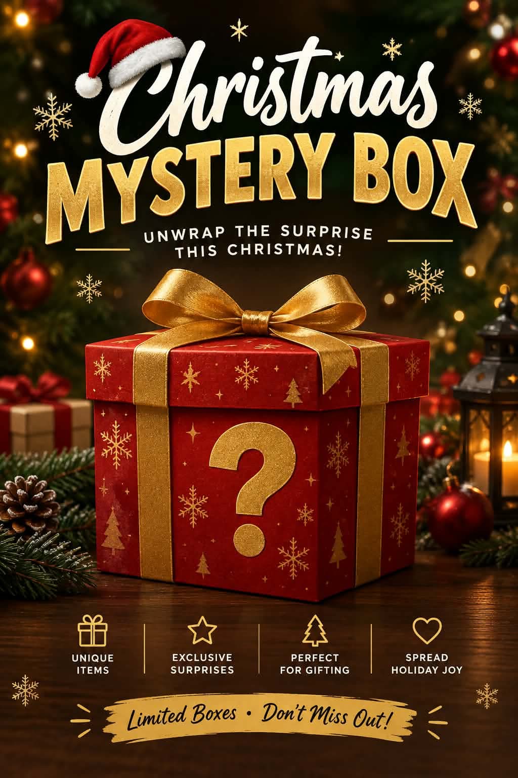Christmas mystery box