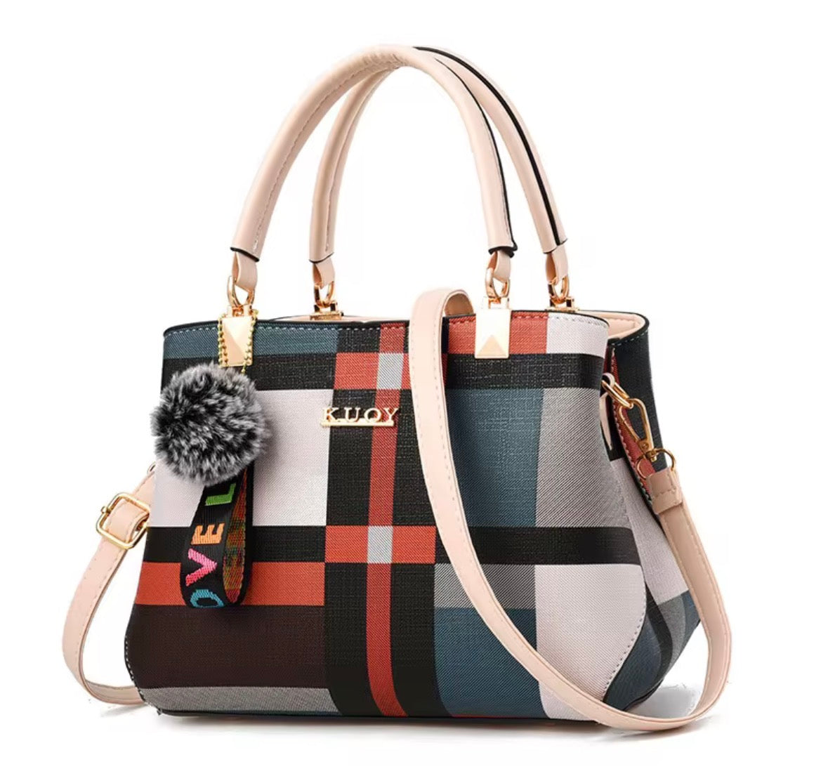 Luxury Patterned Tote Bag