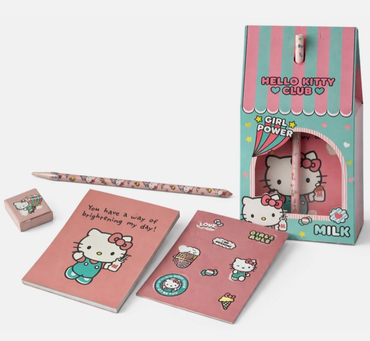 Milk Club Milk Box Stationery