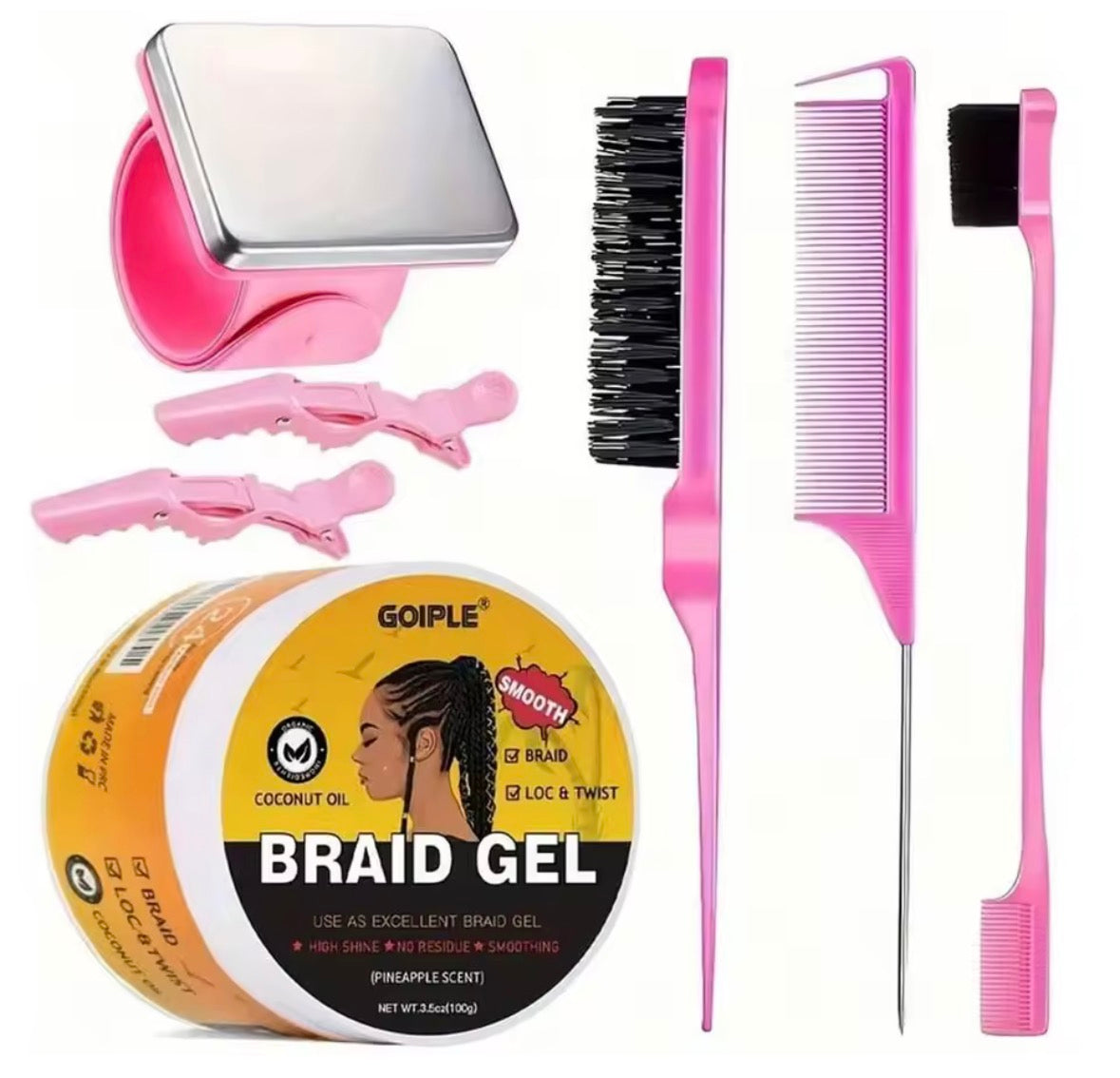 Braid Wax 7pc
