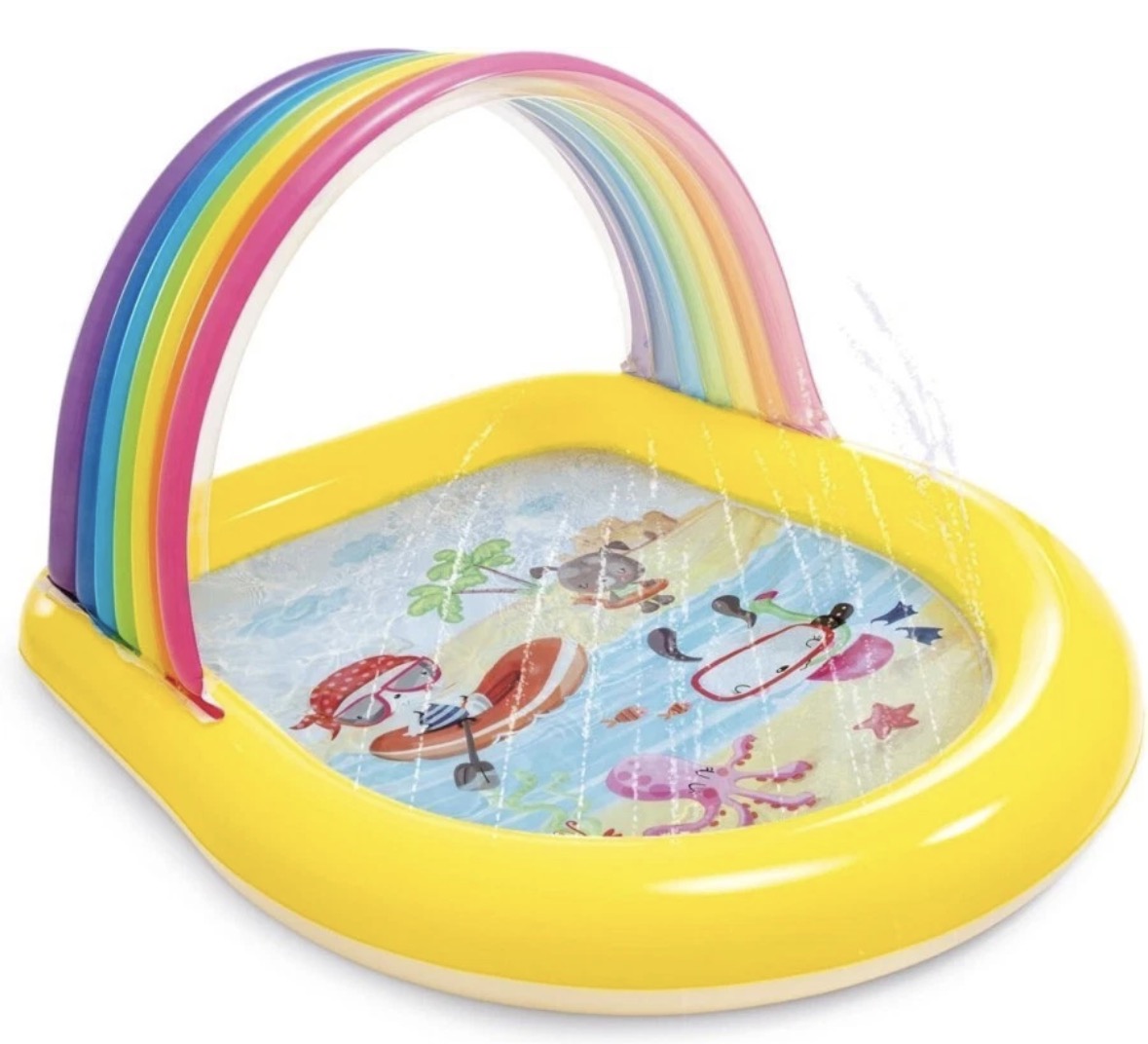 58" Rainbow Arch Spray Children Paddling Garden Kids Toddler