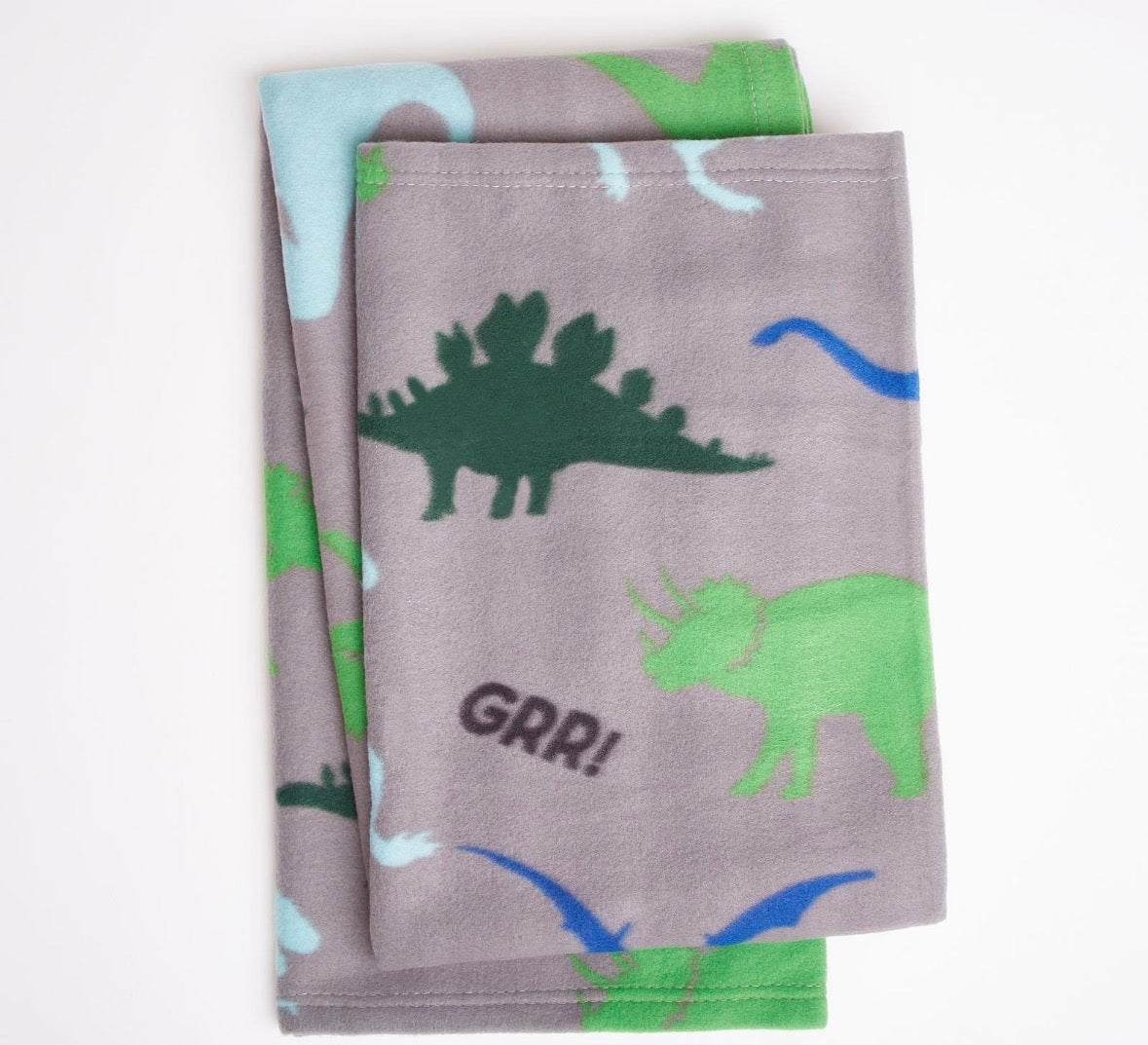 Dinosaur Fleece Throw 120 x 150cm