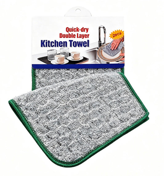 2 Pack Dishwashing Cleaning Cloths