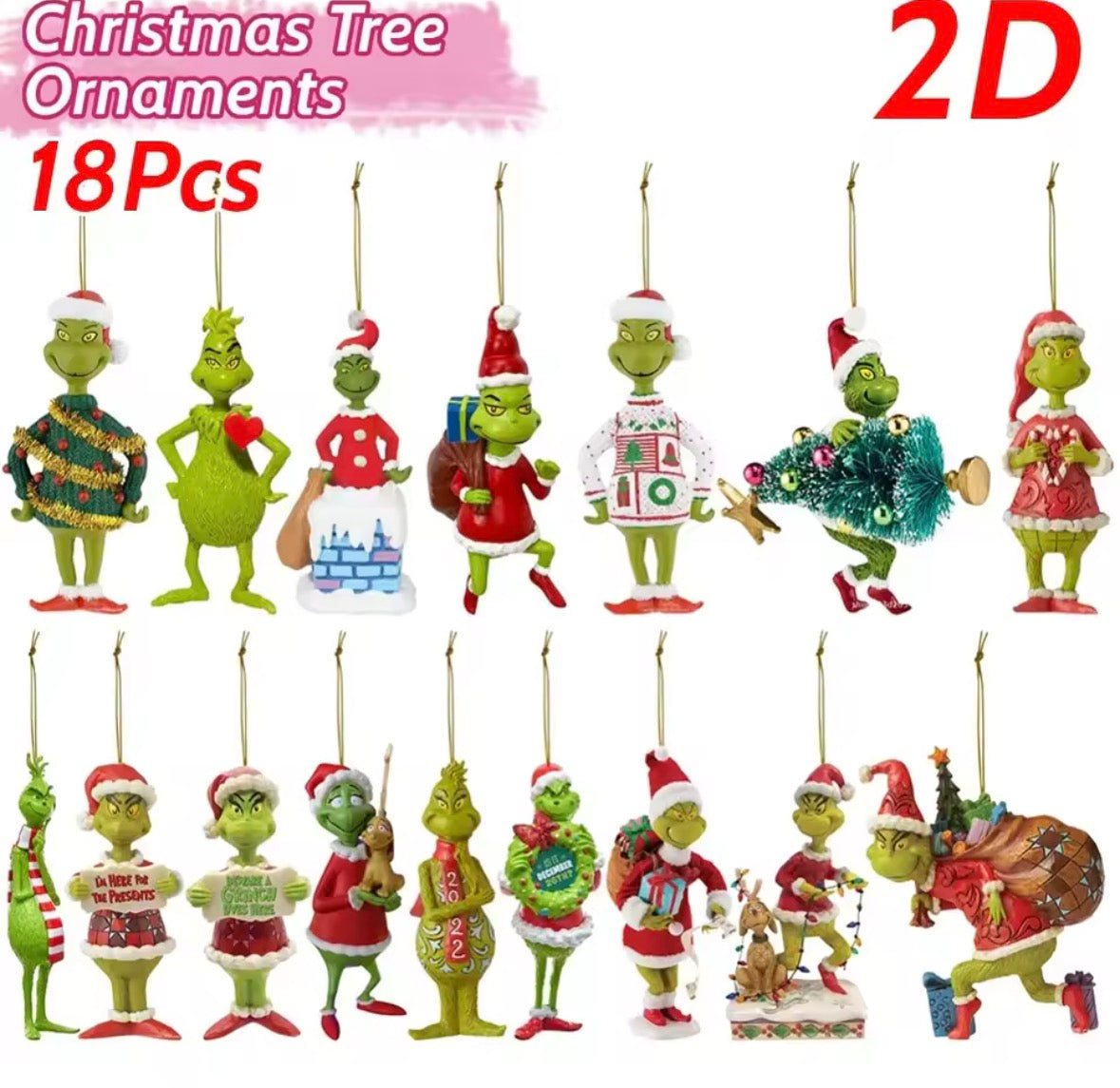 18pc Tree Decoration