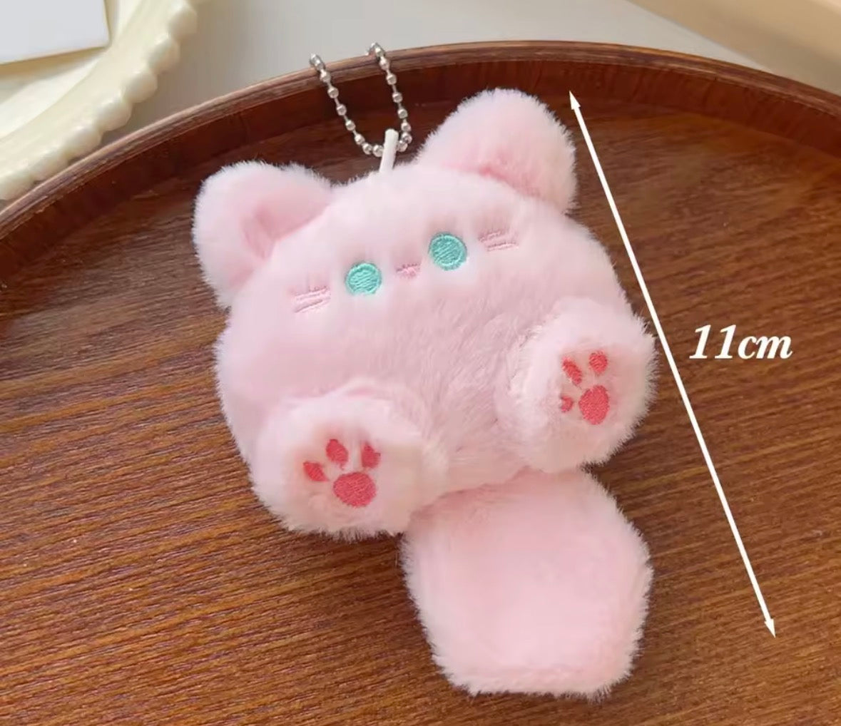 Cat Keychain Plushie