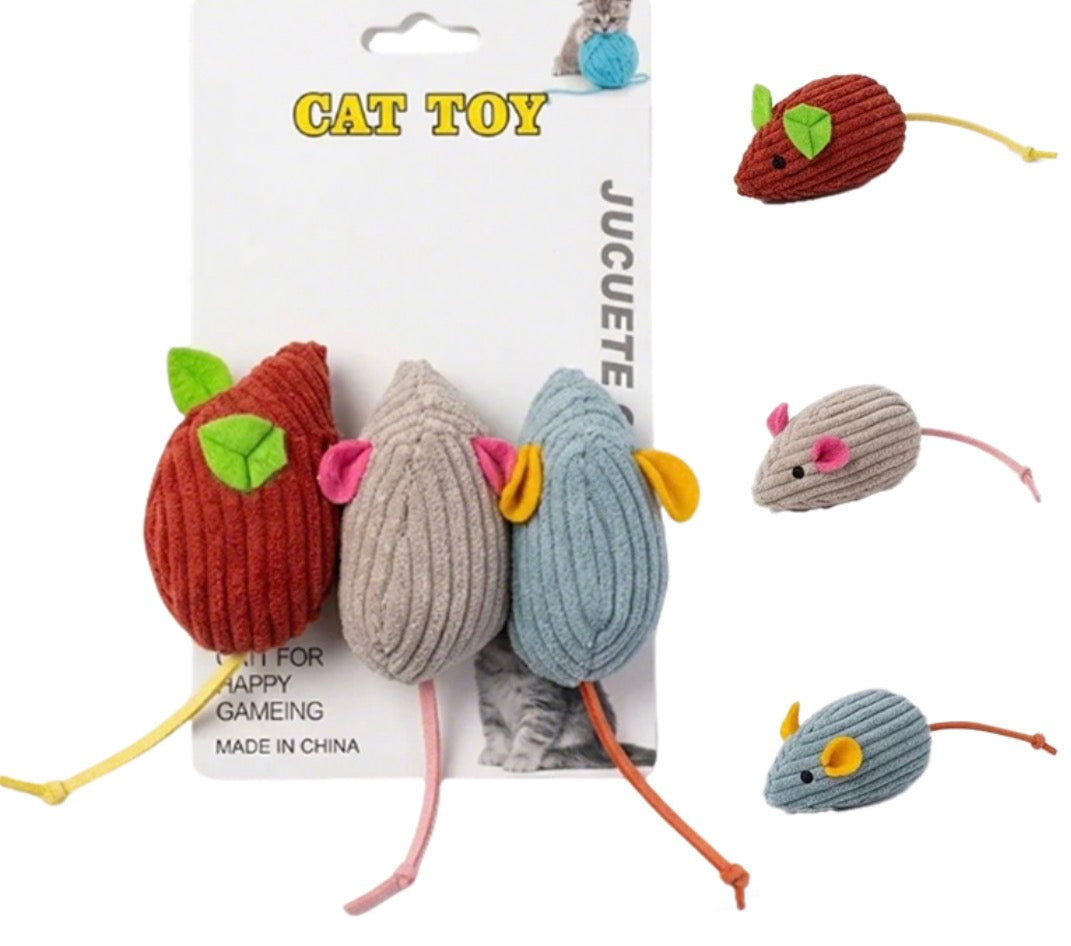 3Pcs Cat Toy Set