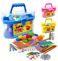 Kids Giant Mega Super Craft Set Art Carry Case