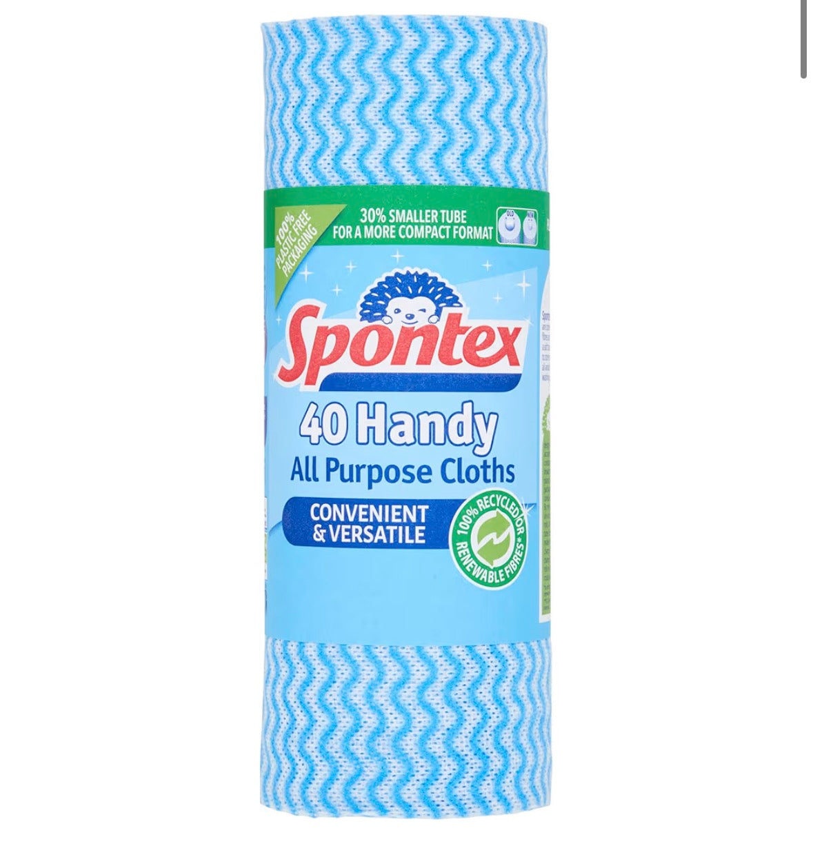 40 Handy All Purpose Cleaning Cloths on a Roll