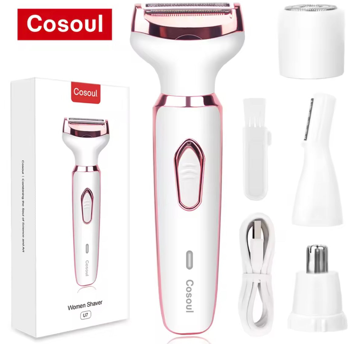 4-in-1 Electric Shaver