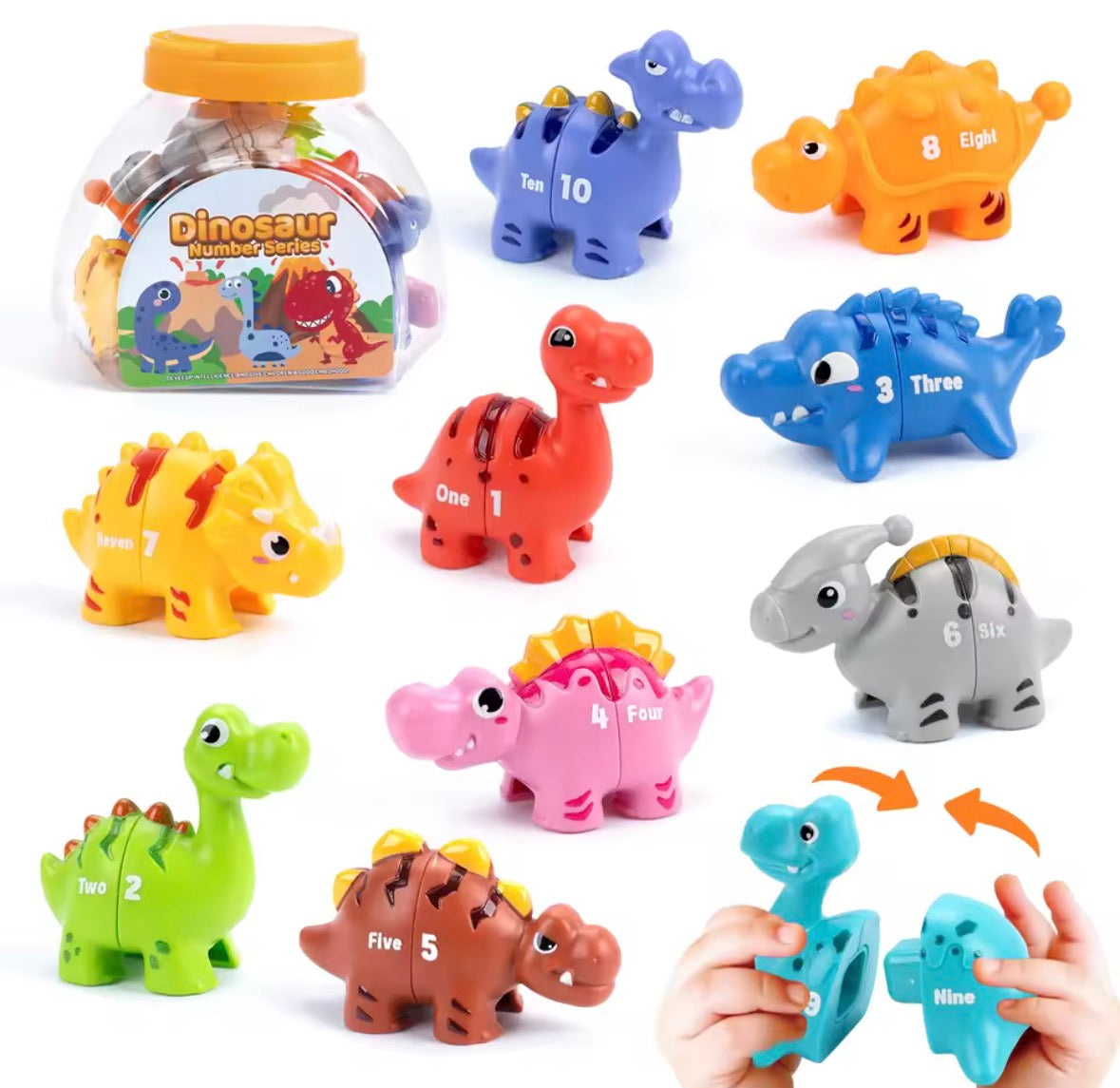 Dinosaur Matching Game 10pc