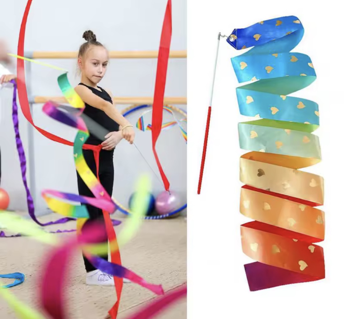 2M Gymnastics Ribbon