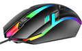 USB Wired Gaming Mouse Gamer 7 Colour RGB LED