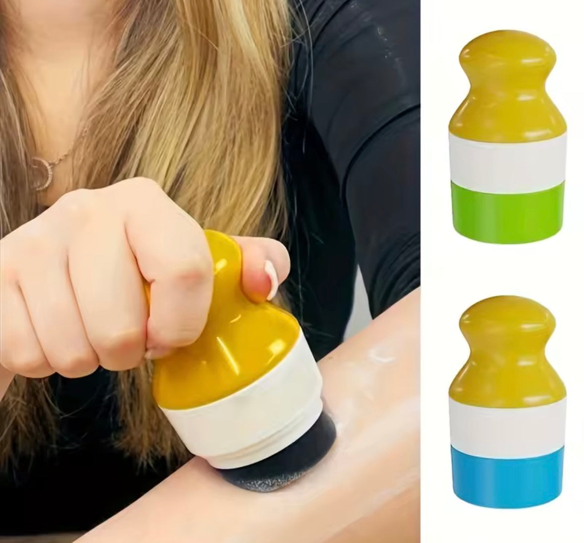 Refillable Sunscreen Dispenser & Roller Applicator - Twistup