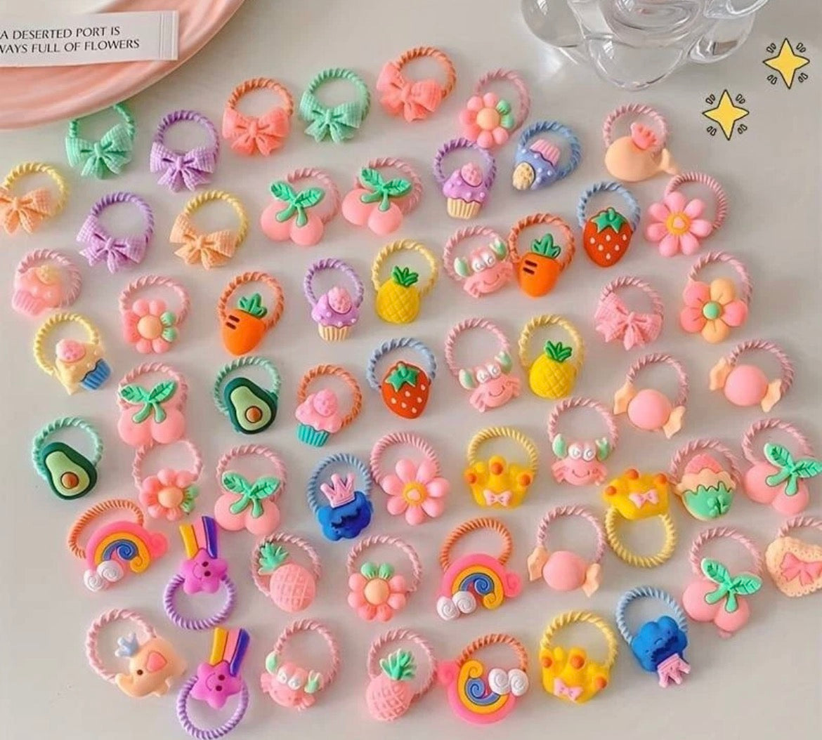 30pc Hair Tyes