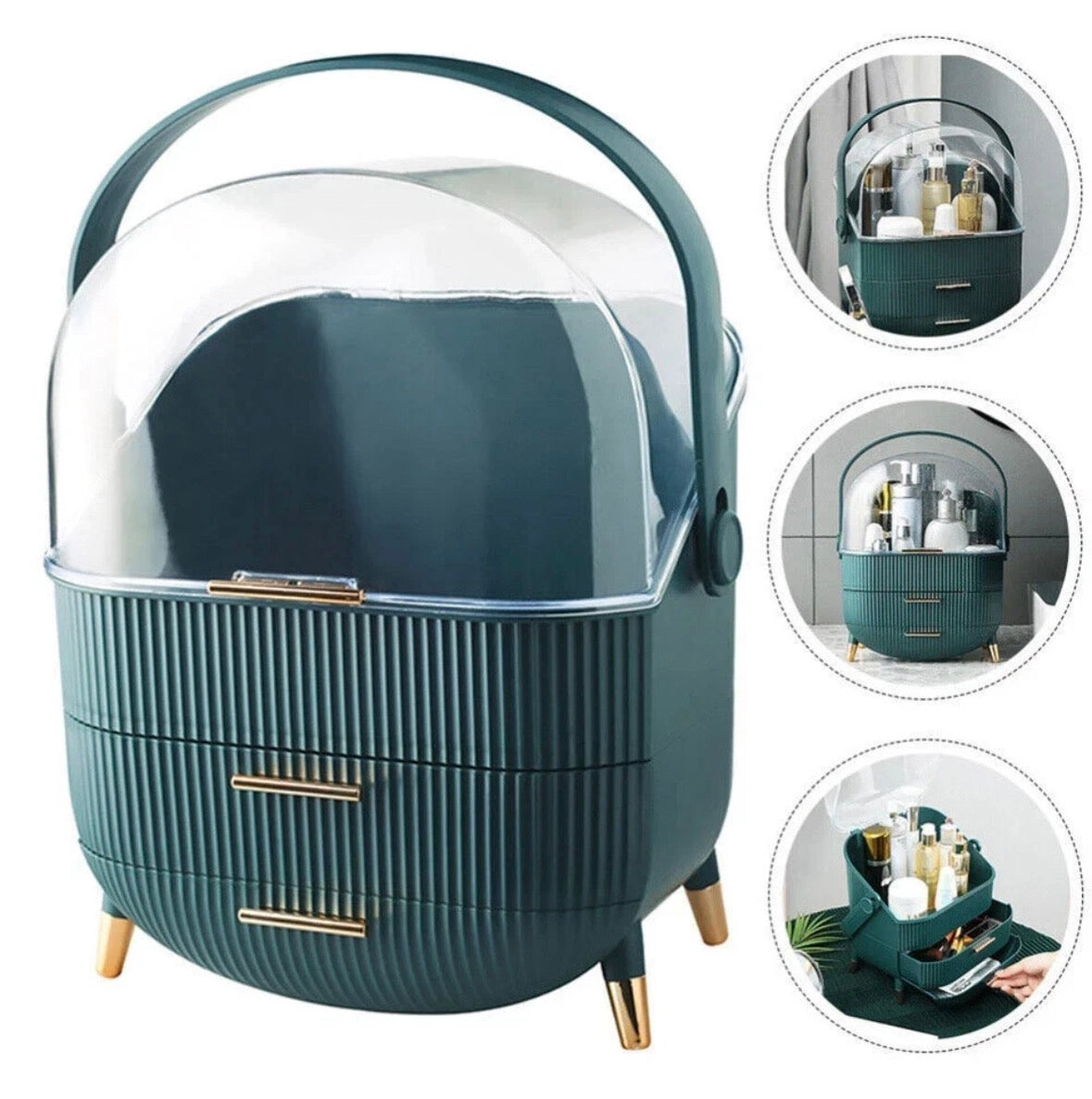 Cosmetic Storage Organiser –Green -