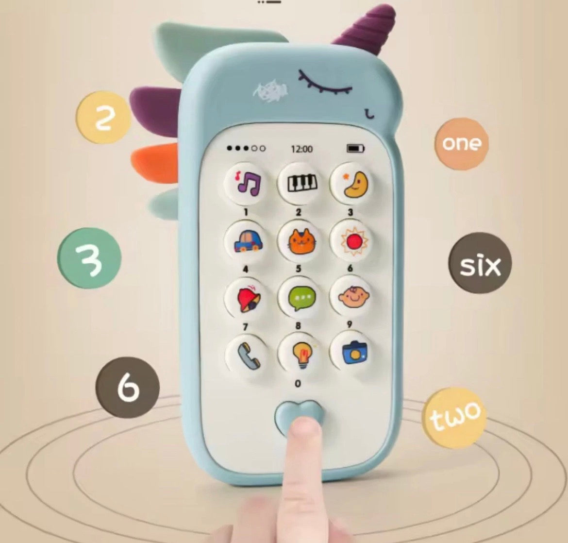 Baby Musical Teething Phone
