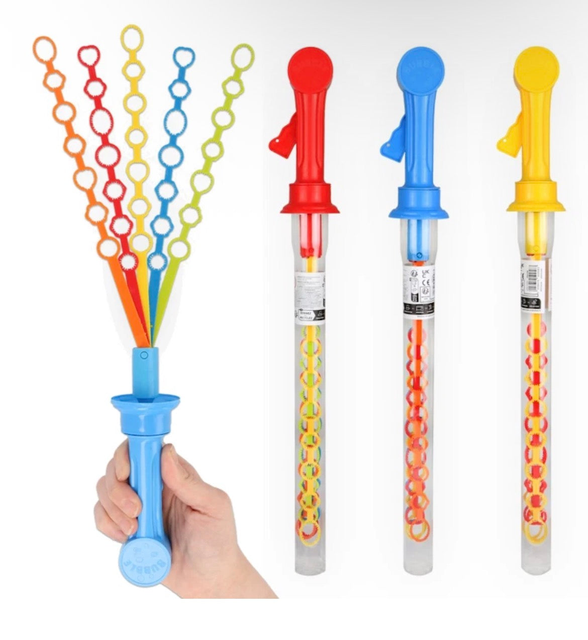 Pack 3 Bubble Wands