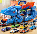 Truck Car Dinosaur Transport Carrier With 12 Small Cars
