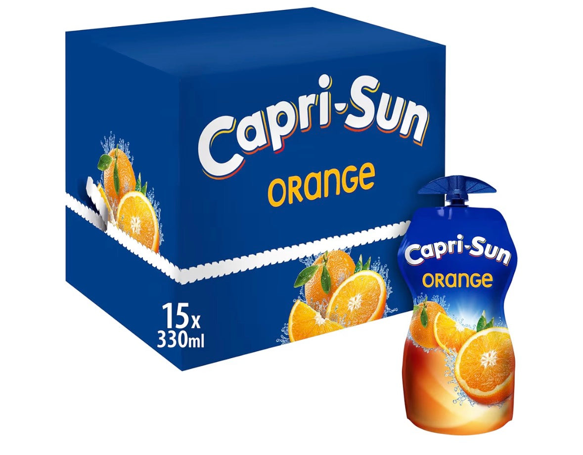 Orange (15 x 330ml Bulk Multipack) With Resealable Cap