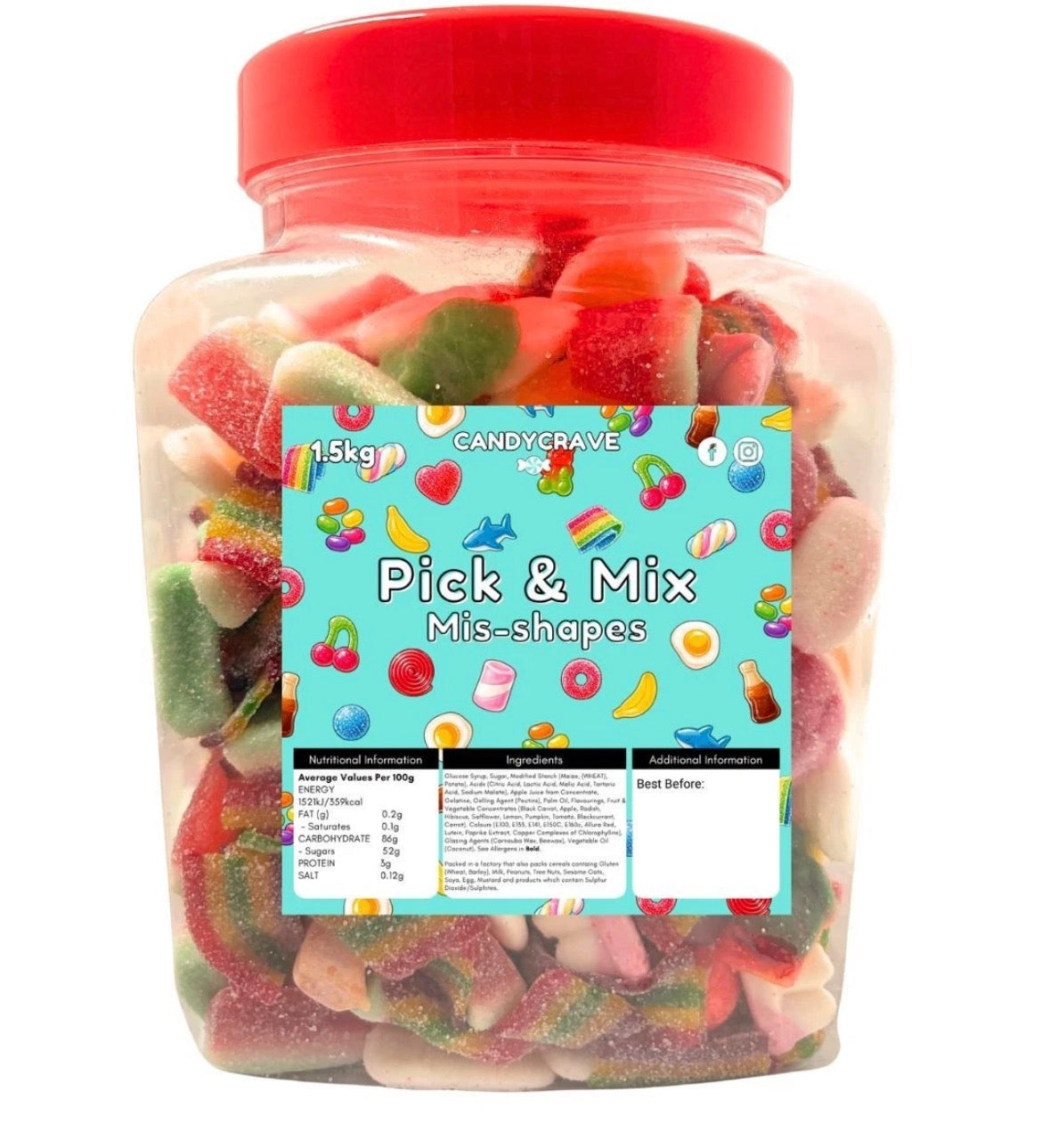 Pick and Mix Jar 1.5kg