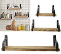 3pcs/set Kitchen Floating Shelf