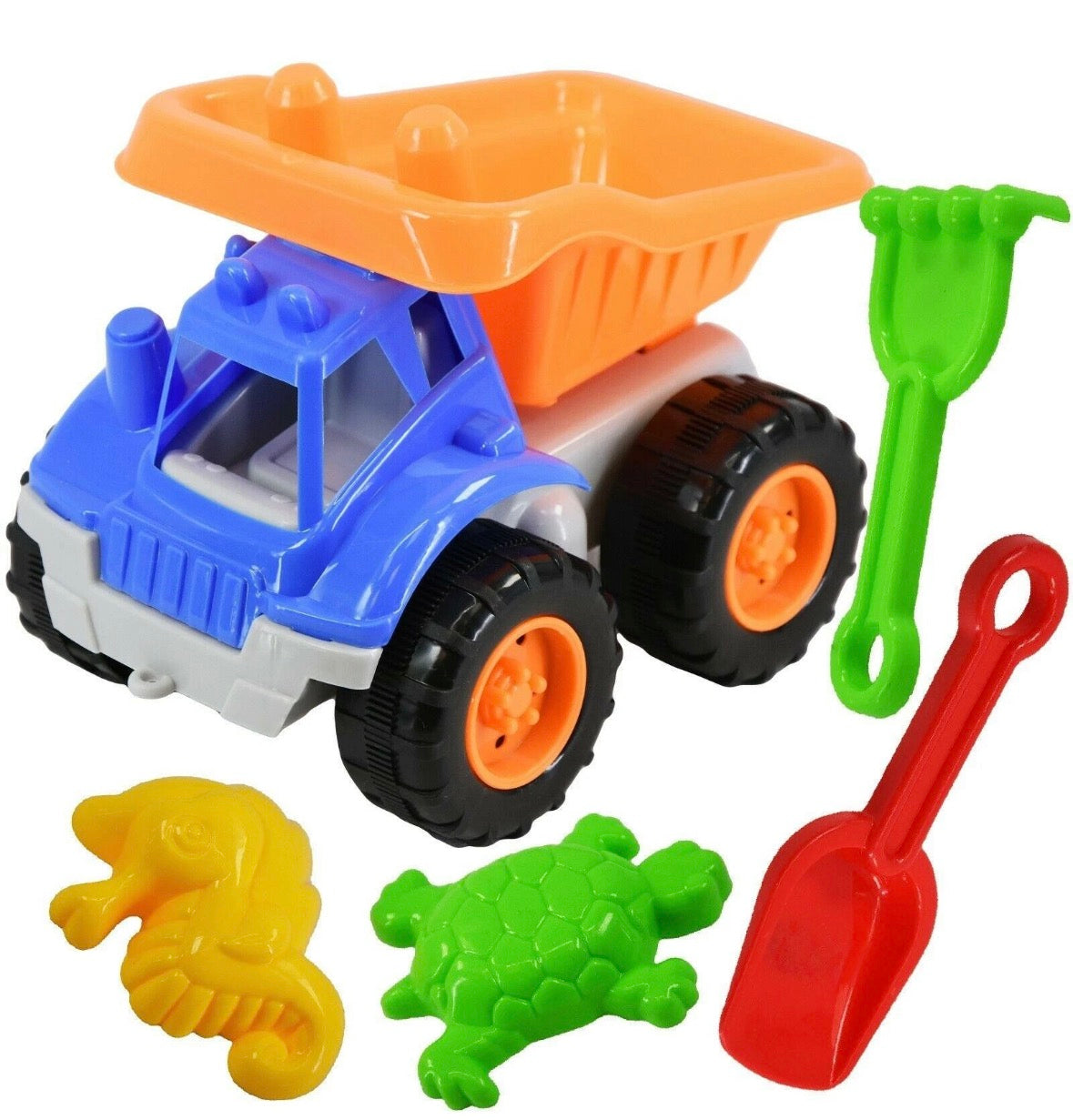 Sand Truck & Accessories 5 Pcs