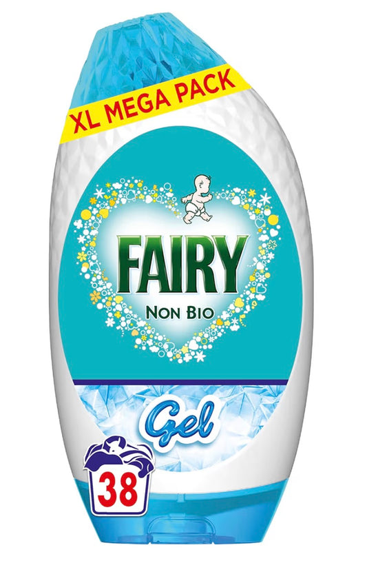 Fairy Non Bio Laundry Detergent Gel, 38 Washes For Sensitive Skin