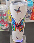Butterfly LED Bluetooth Tumbler