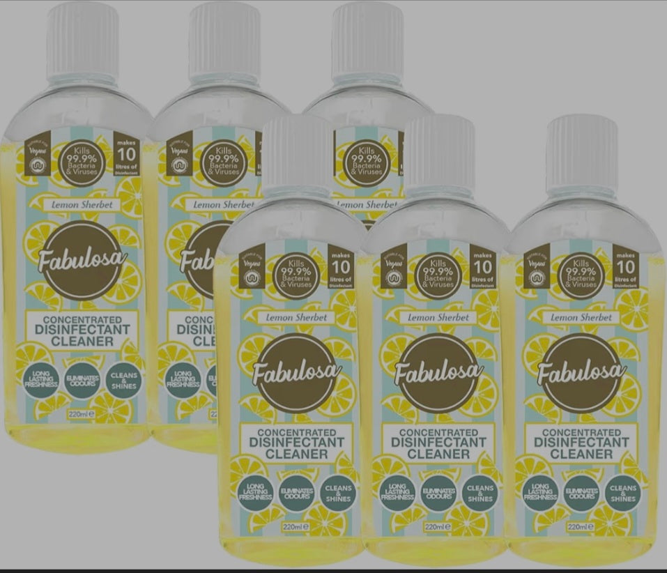 4 in 1 Concentrated Antibacterial Disinfectant 6 Pack
