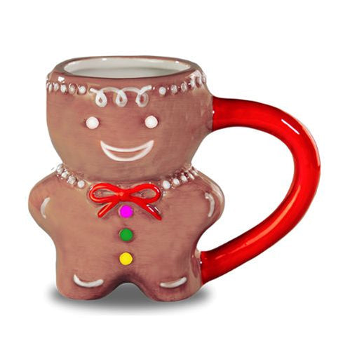 Gingerbread Man Ceramic Mug