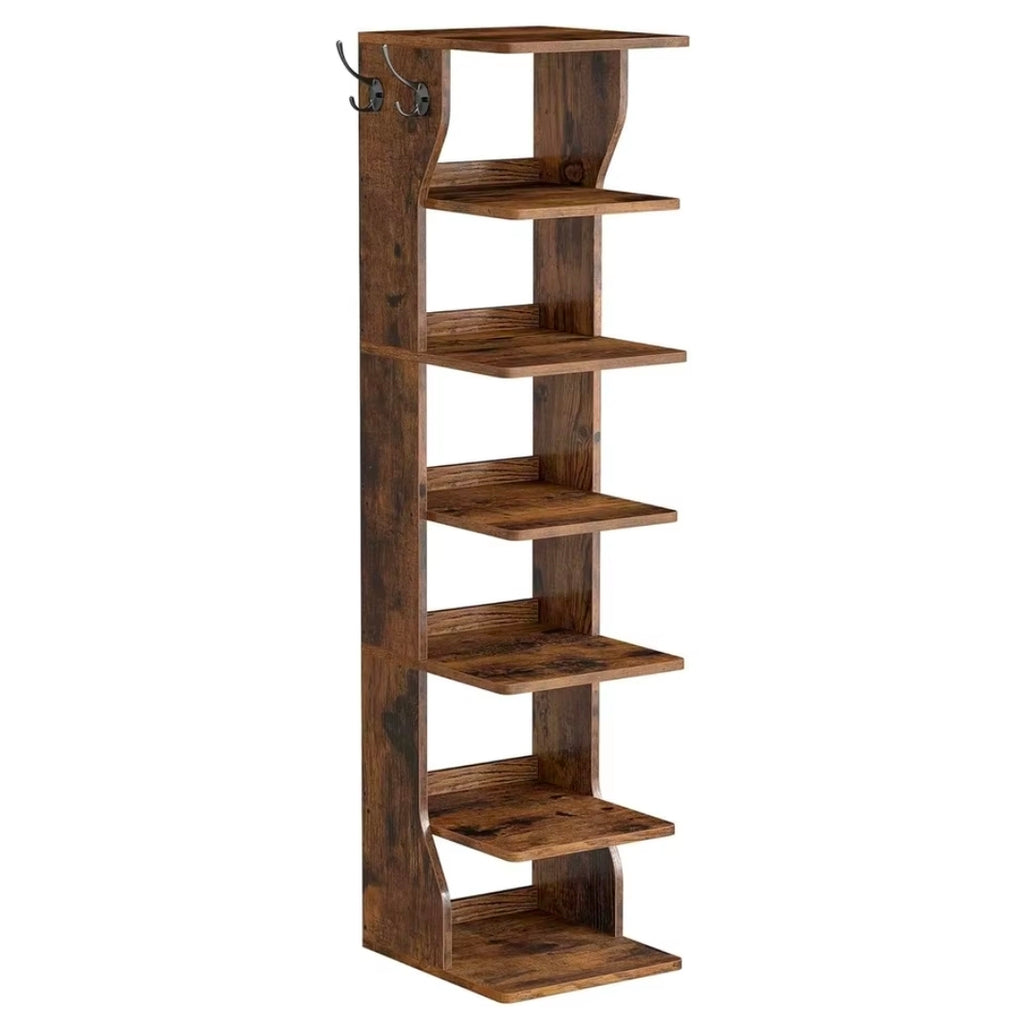 7 Tier Vertical Shoe Rack