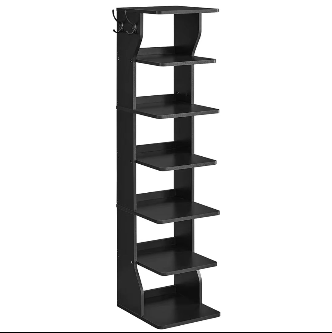 7 Tier Vertical Shoe Rack