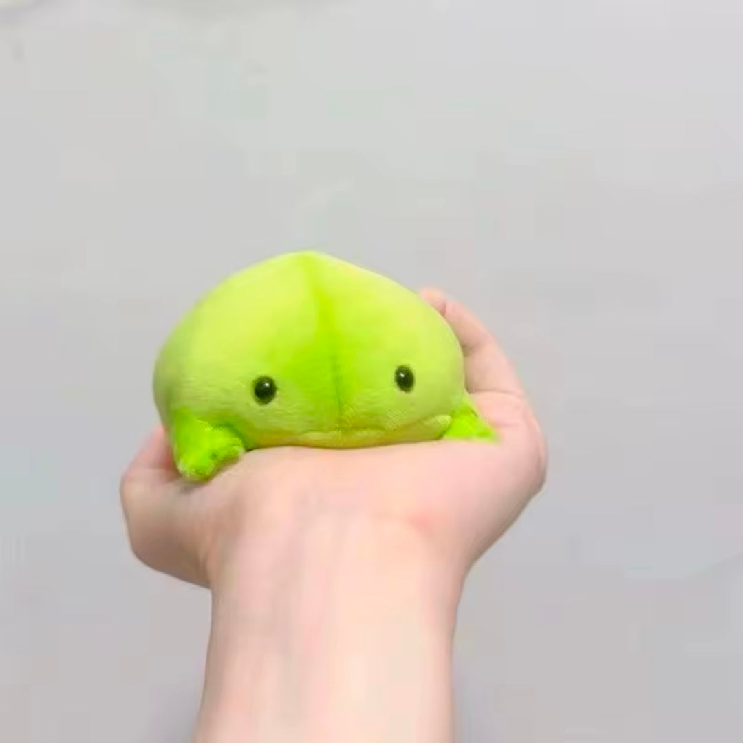 Fluffy Frog Figurine