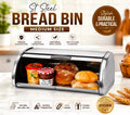 Medium Stainless Steel Bread Bin