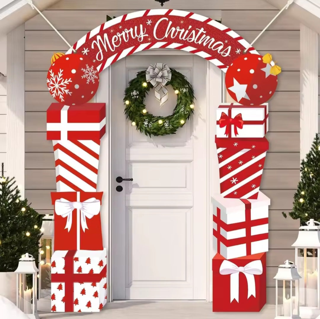 3pcs Christmas Door Decoration