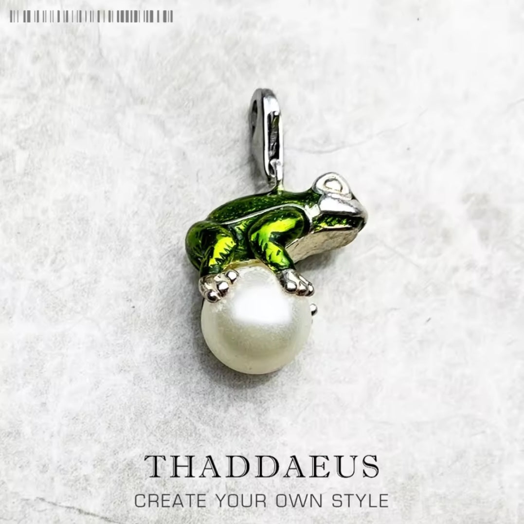 Frog Pendant 925 Sterling Silver