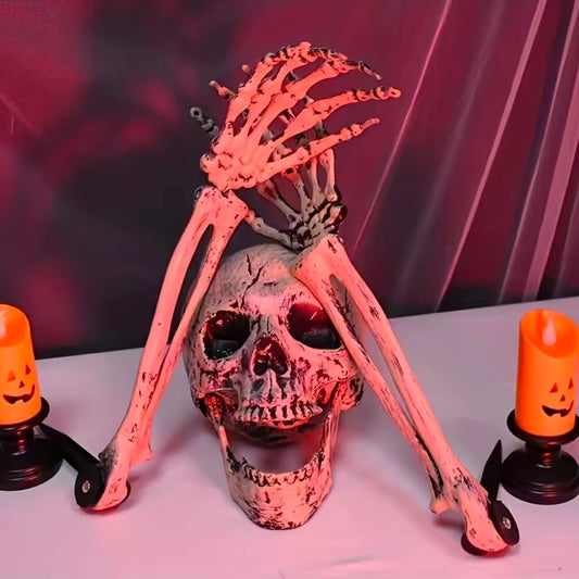 Halloween Realistic Skeleton Stakes Decor