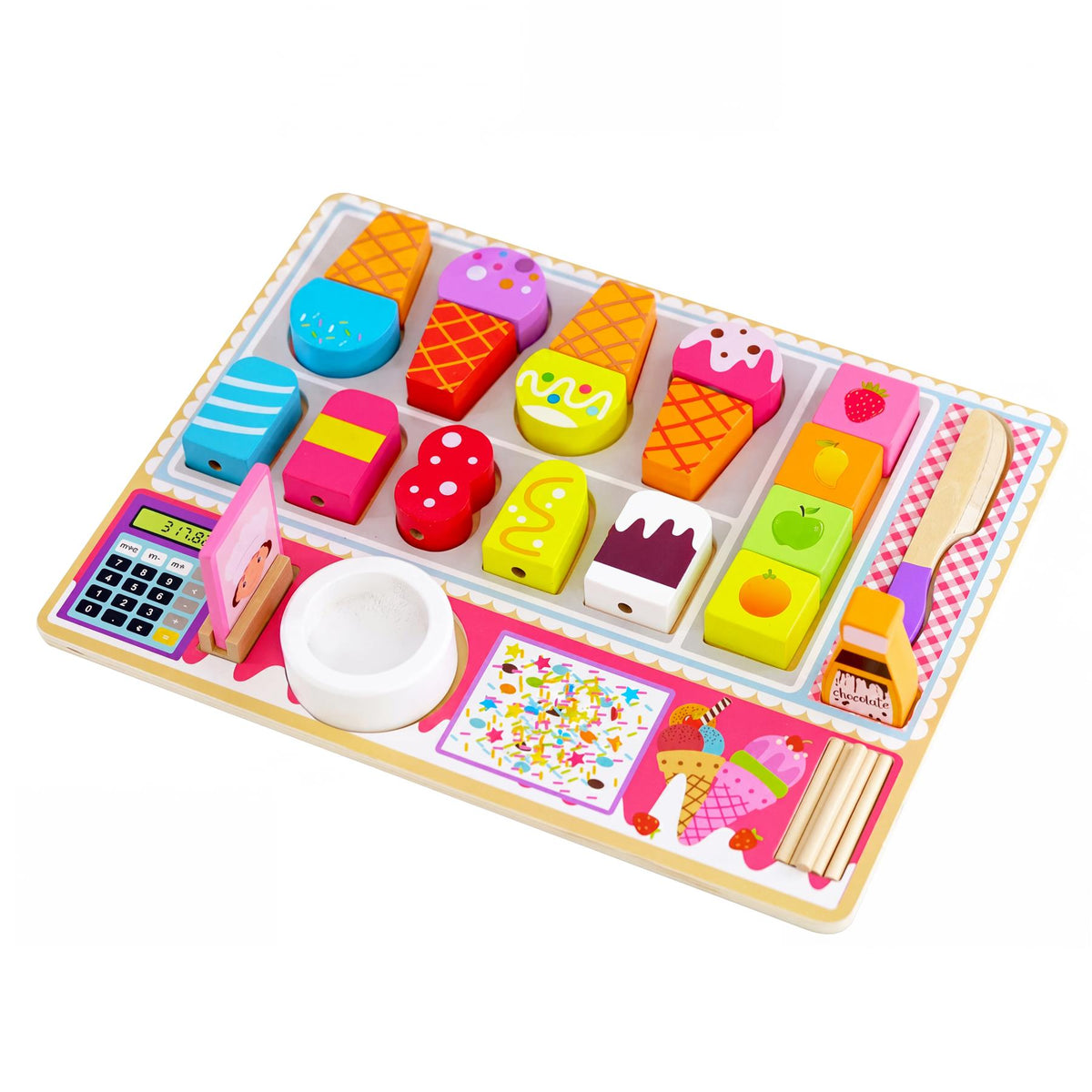 Wooden Ice Cream Shop