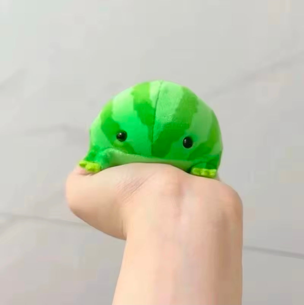 Fluffy Frog Figurine