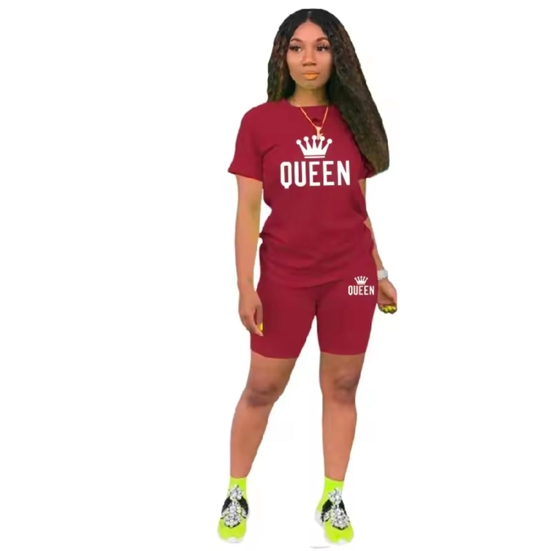 Women's Tracksuit Queen Printing