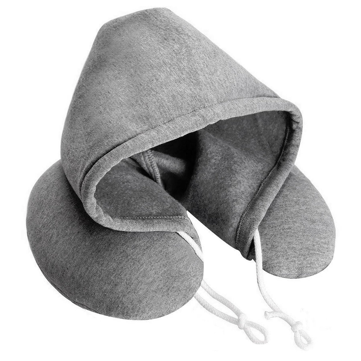 Soft Hooded Neck Travel Pillow