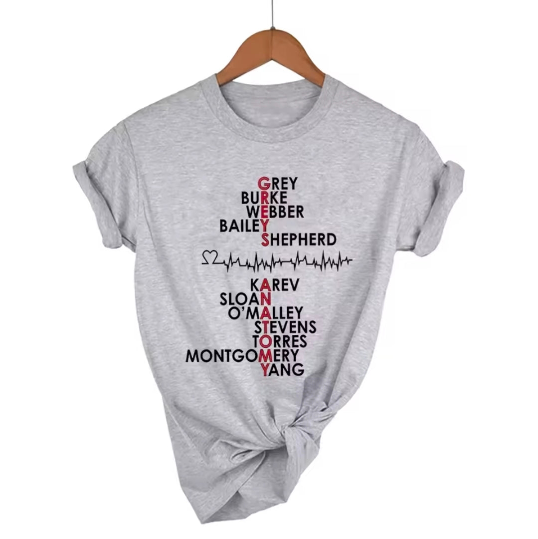 Grey's Cast Crew T-Shirt