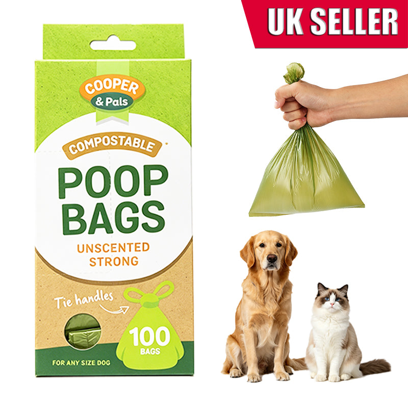100pcs Degradable Poop Bags