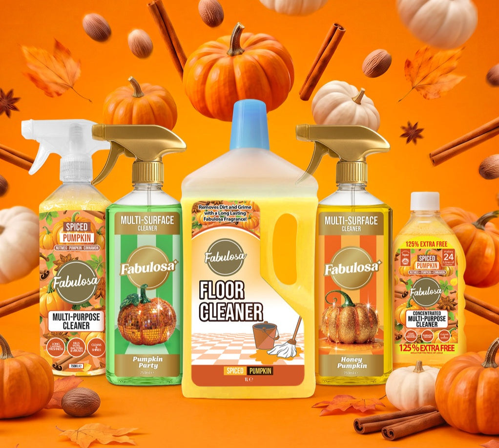 Spiced Pumpkin Autumn Cleaning 5 Piece Bundle