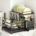 2 Tier Carbon Steel Dish Racks