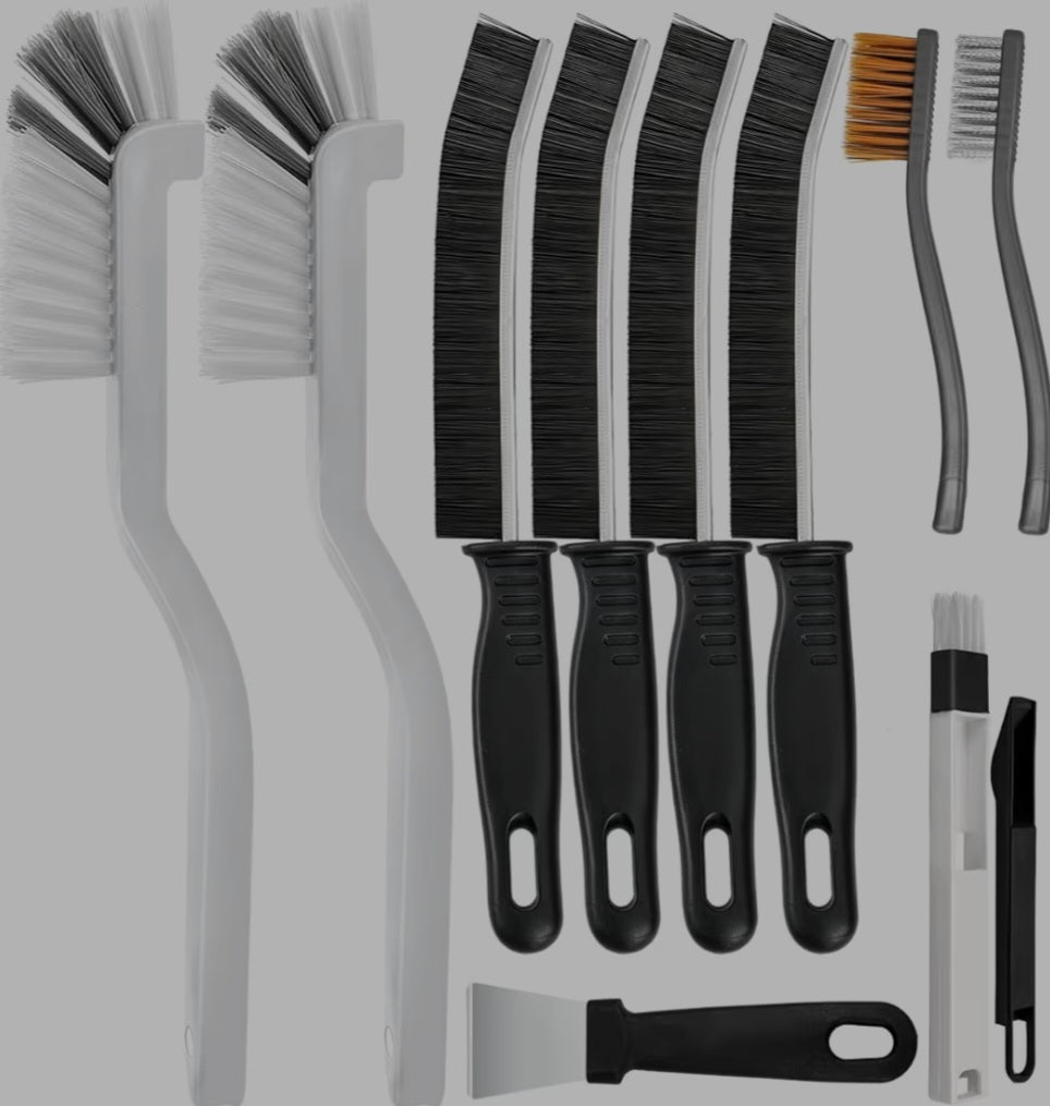 10Pcs Crevice Cleaning Brush Set