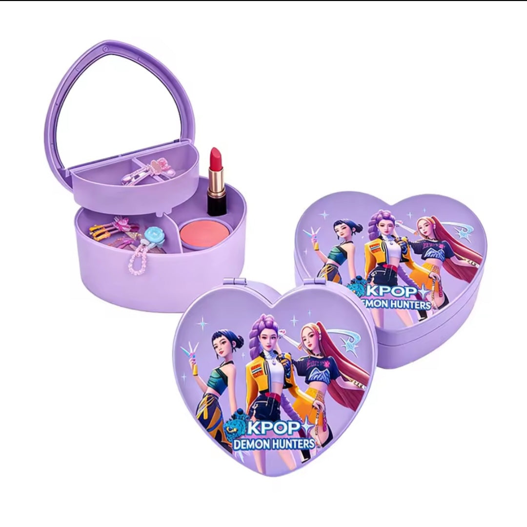 Anime Girls Make Up Box Organizer