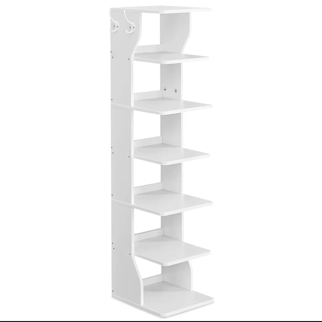 7 Tier Vertical Shoe Rack